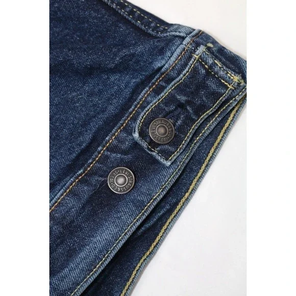 Levi's Men's Denim Trucker Jacket Dark Wash Blue Sz 3XL 07158-0021 - Picture 16 of 16